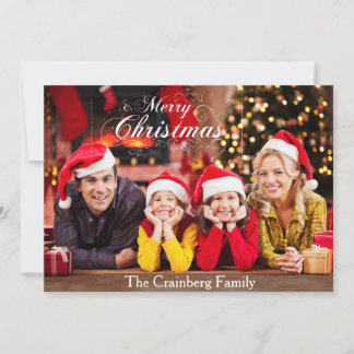 Joyeux Carte photo de Noël