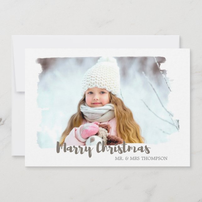 Joyeux Carte photo de Noël (Devant)