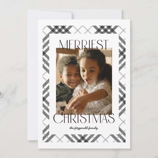 Joyeux Carte photo de Noël (Devant)