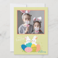 Joyeux Carte photo de Pâques