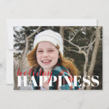 Joyeux Carte photo de vacances