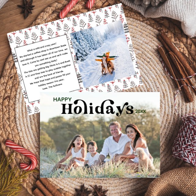 Joyeux Carte photo de vacances (Créateur téléchargé)