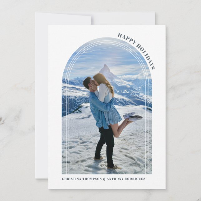 Joyeux Carte photo de vacances Arch (Devant)