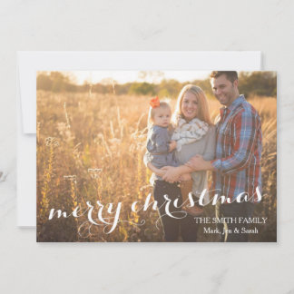 Joyeux Carte photo personnalisé Noël