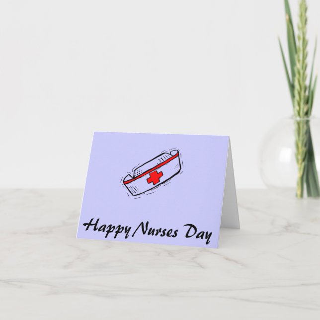 Joyeux Carte pour notes de la Journée des infirmiè (Devant)