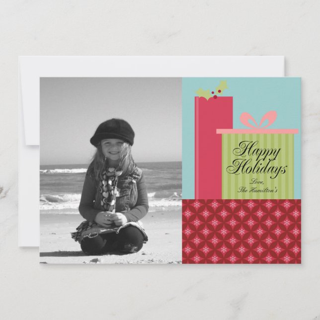 Joyeux Cartes photos de vacances (Devant)