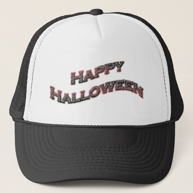 Joyeux Casquettes d'Halloween (Devant)