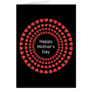 Joyeux Cercle de coeur de la Fête des Mères Mandal