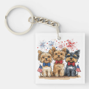 Joyeux Chiens 4 juillet Yorkshire Terrier