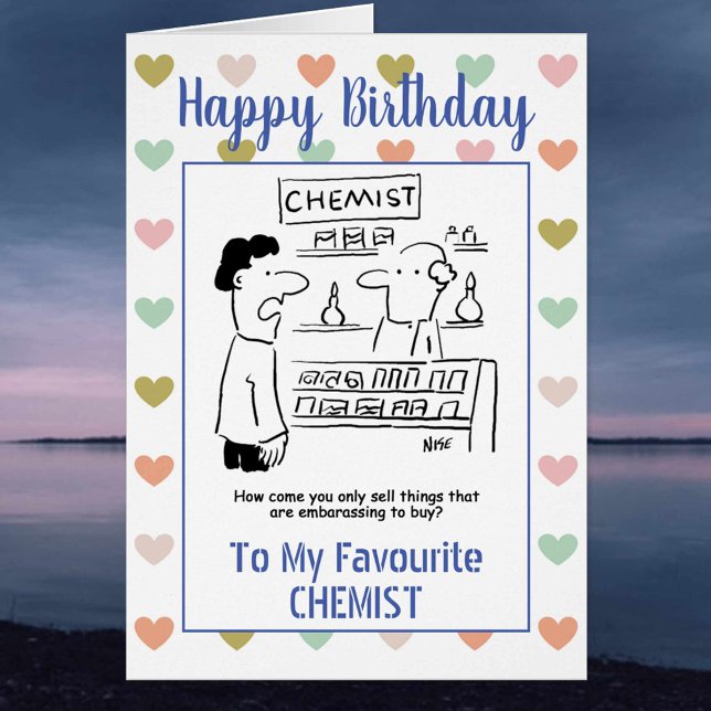 Joyeux chimiste d'anniversaire (Créateur téléchargé)