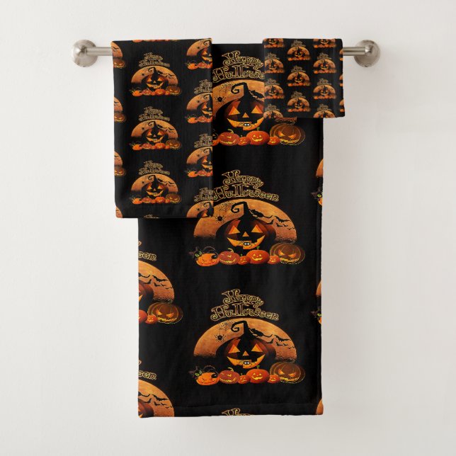Joyeux Citrouille de chats Halloween (En situation)
