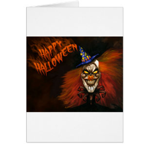 Joyeux Clown effrayant d'Halloween