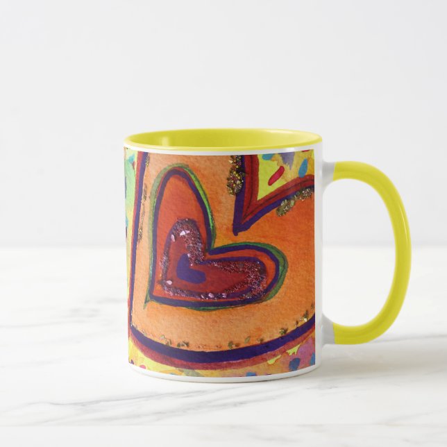 Joyeux Coeur Mug (Droite)