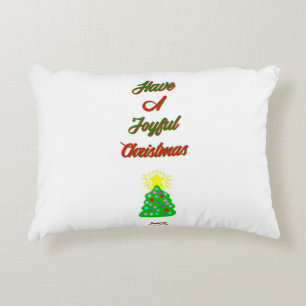 Joyeux Coussin d'accentuation de Noël