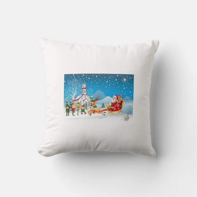 Joyeux coussin de Noël (Recto)