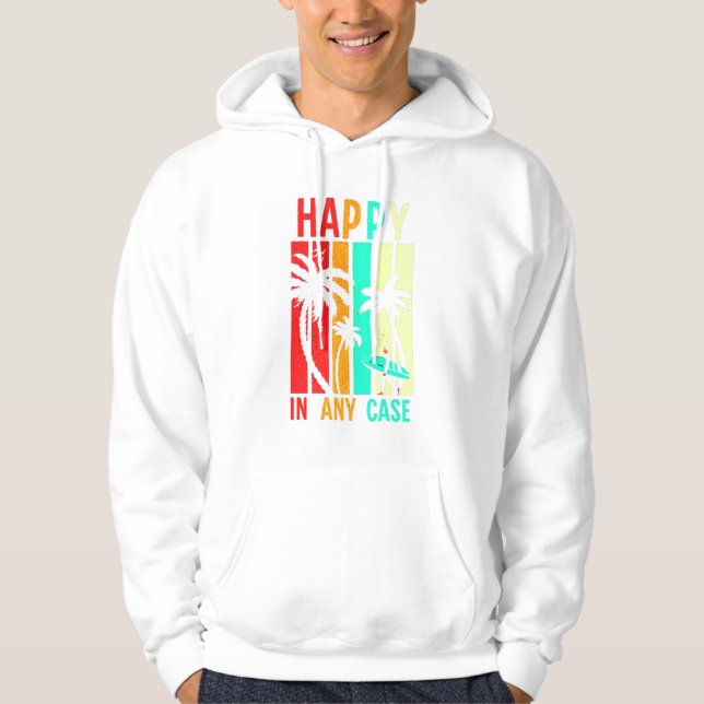 Joyeux dans n'importe quel Sweat - shirt à capuche (Devant)
