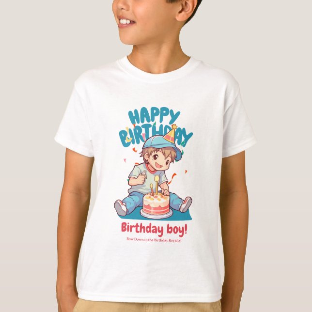 joyeux design de t-shirt d'anniversaire (Devant)