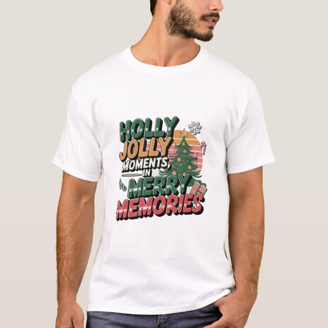 Joyeux design de t-shirt Noël (Devant)