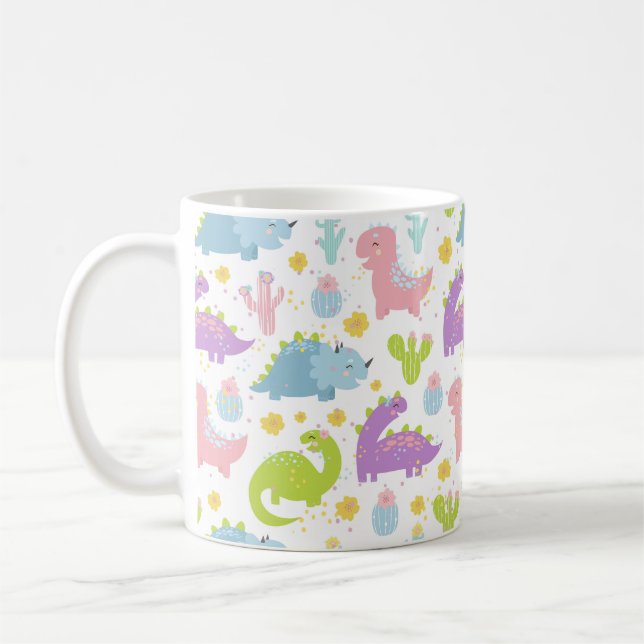 Joyeux Dinosaur Mug (Gauche)