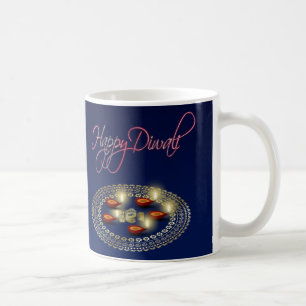 Joyeux Diwali Ganesha Rangoli - Mug