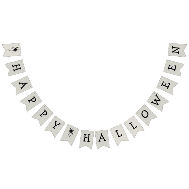 Joyeux Drapeau de charpente d'Halloween (Tout)