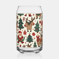 Joyeux ensemble de produits de boisson de Noël