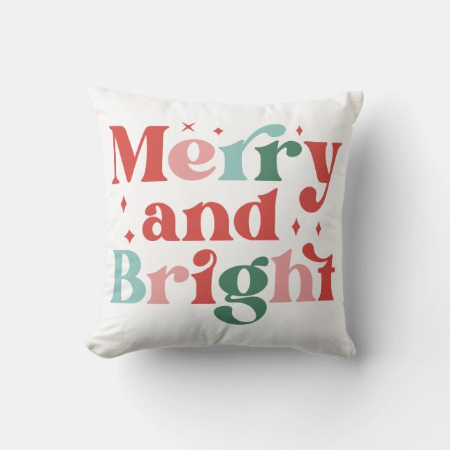Joyeux et brillant Coussin de vacances (Recto)