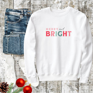 Joyeux et brillants pastels Sweat de Noël