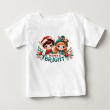 Joyeux et brillants T-shirts enfants