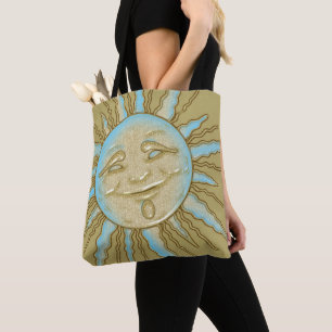 Joyeux été souriant soleil oeuvre d'art   SAC FOUR