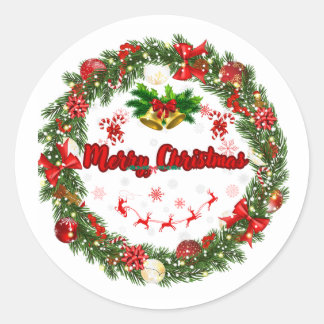 Joyeux Étiquettes cadeaux de Noël
