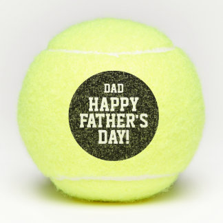 Joyeux Fête des pères de balles de tennis cadeau a
