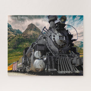 Joyeux Fils d'anniversaire. Jigsaw Puzzle