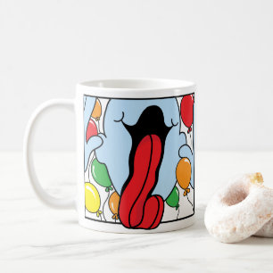 Joyeux frère d'anniversaire sur la tasse de café b