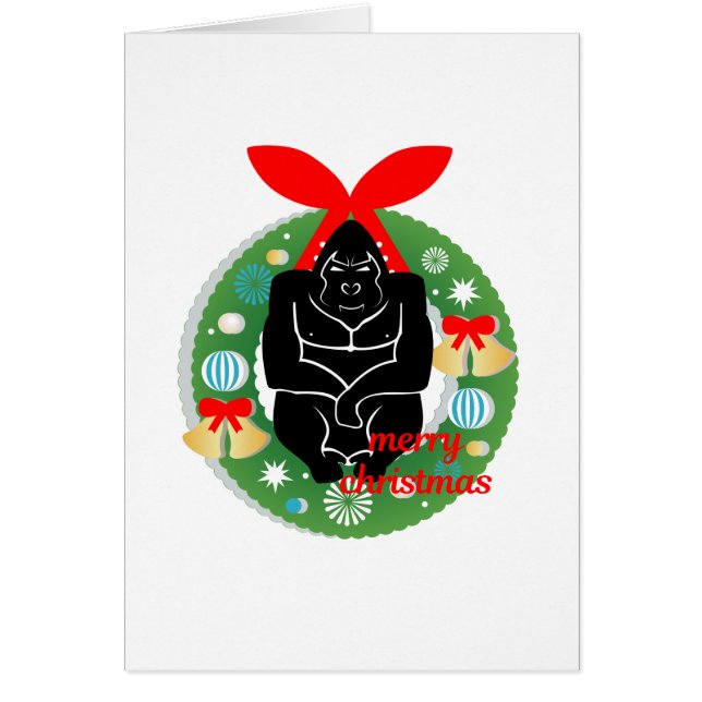 joyeux gorille de noël (Devant)