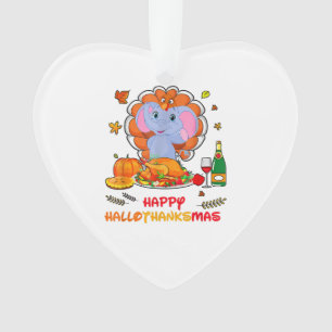 Joyeux Hallo Elephant Boire Vin Merci Cadeau