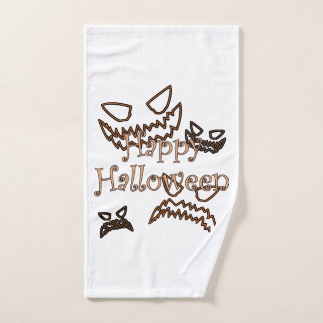 Joyeux Halloween (Serviette à main)