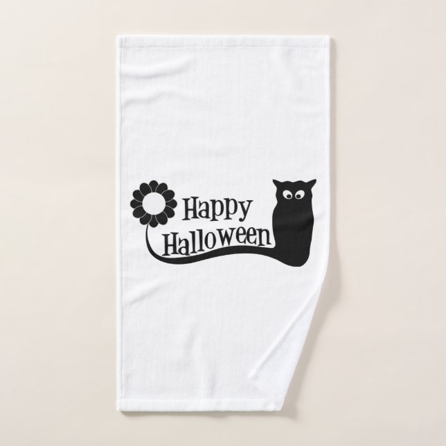 Joyeux Halloween (Serviette à main)