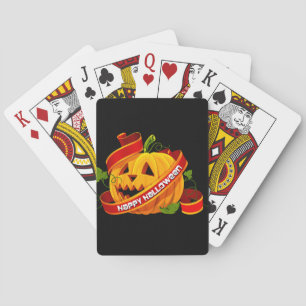 Joyeux Halloween 6 cartes à jouer