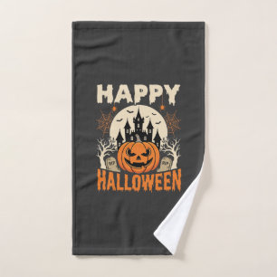 Joyeux Halloween Citrouille de Jack Château Hanté