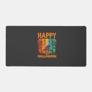 Joyeux Halloween Citrouille Vintage Vecteur