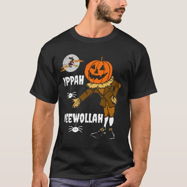 Joyeux Halloween, Lettre T-shirt (Devant)