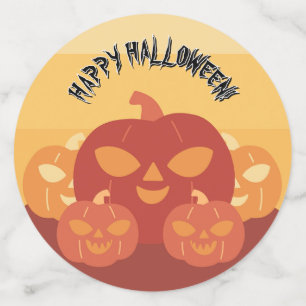 Joyeux Halloween ! Table citrouille Confetti