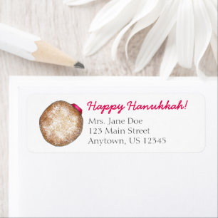 Joyeux Hanoukka Chanukah Jelly Donut Sufganiyah