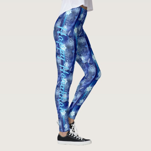 Joyeux Hanoukka Jogging Legging Yoga Pants (Droite)