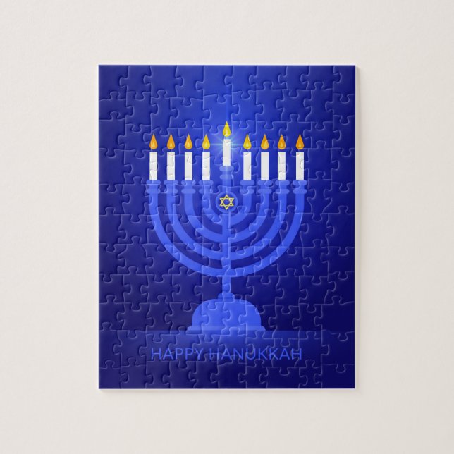 Joyeux Hanoukka Puzzle (Vertical)