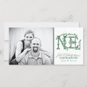 Joyeux Holiday Photo Card