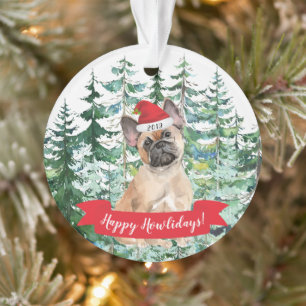 Joyeux Howlidays Bouledogue Français Noël Chien