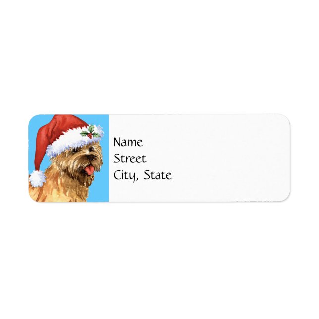 Joyeux Howlidays Cairn Terrier (Devant)