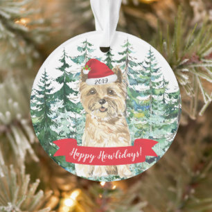 Joyeux Howlidays Cairn Terrier Chien Noël